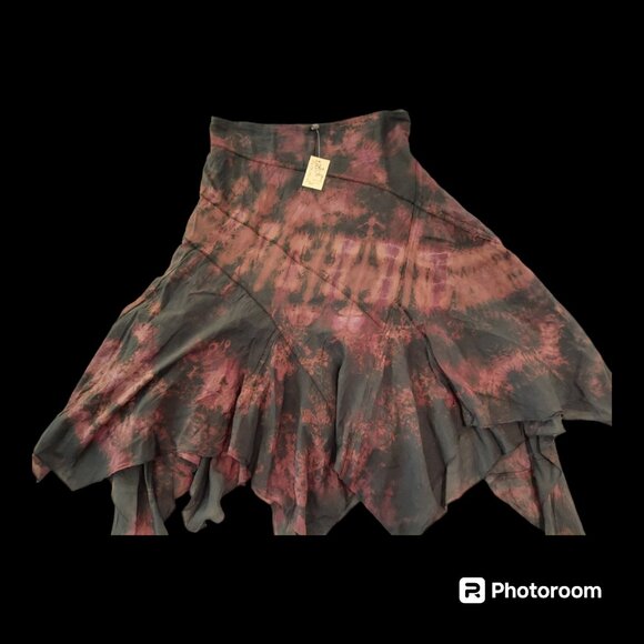 SALE! NWT Tie Dye Pixie Skirt-Midnight-Small - Picture 1 of 8